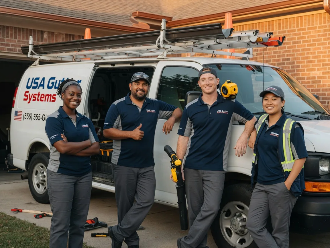 Gutter Installation company in La Ward, TX